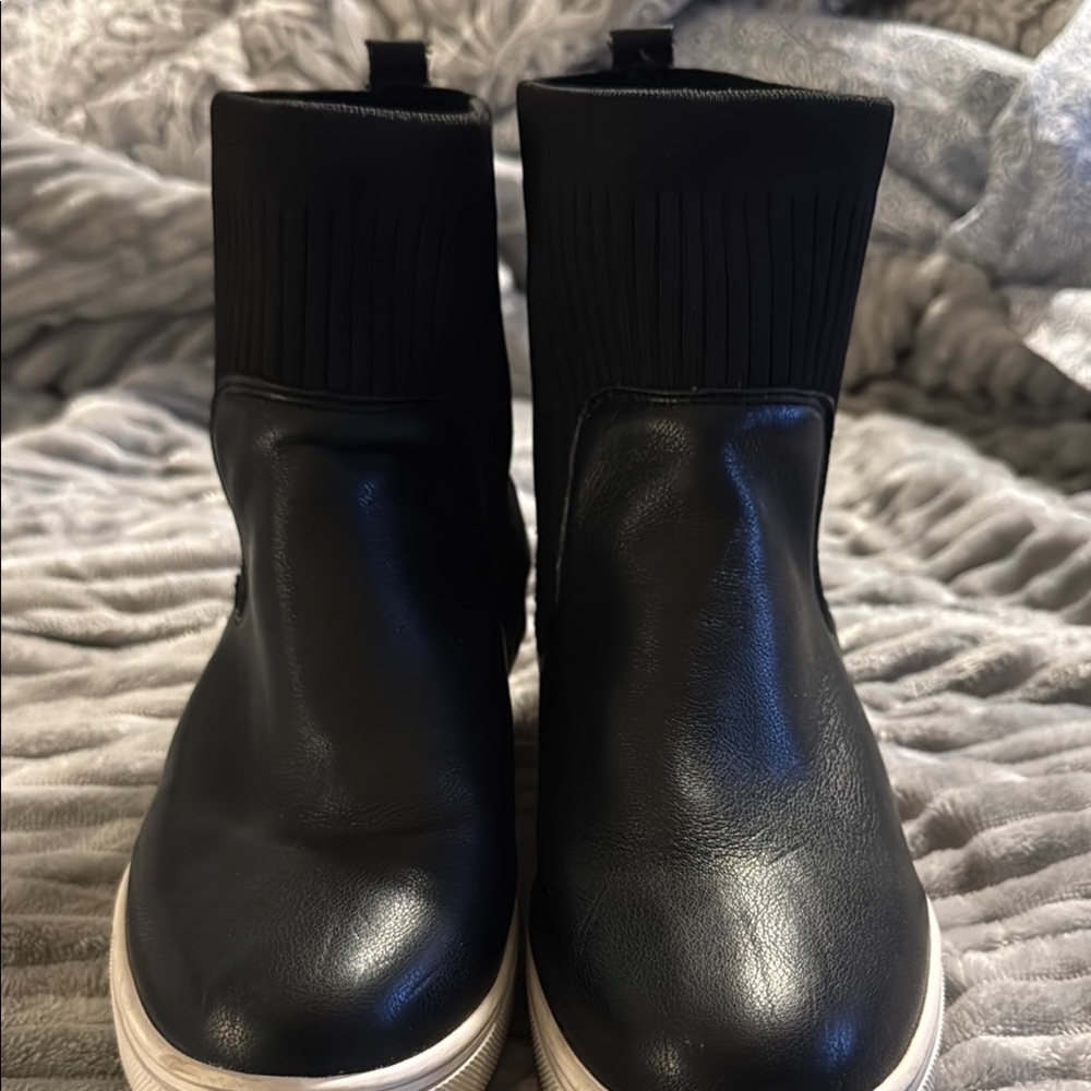 CC Boutique Black High-Top Sneakers